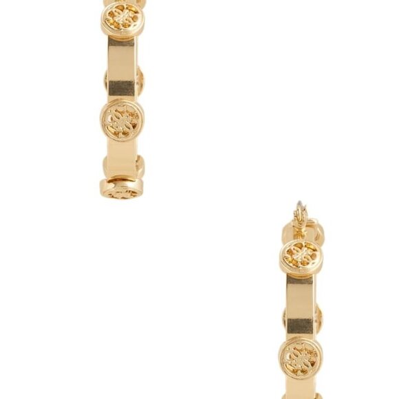 Guess Quattro G Hoop Earrings - NWT - Picture 3 of 3
